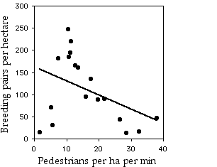 Linear regression graph